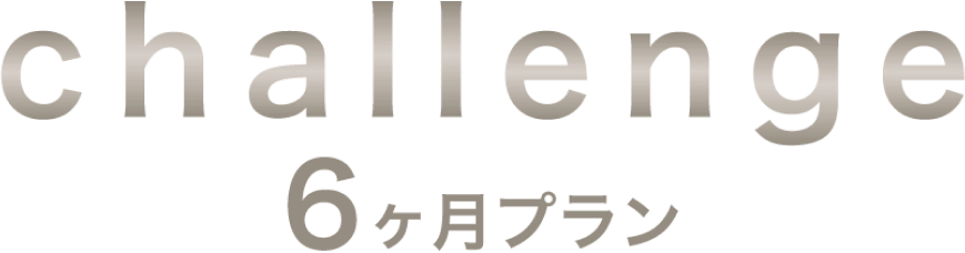 challenge 6ヶ月プラン